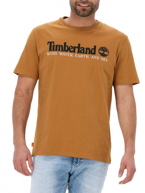 TIMBERLAND WWES Camiseta de algodón bota de trigo - camiseta