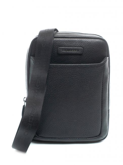 PIQUADRO MODUS RESTYLING Minibolso ipad de piel negro - Bandoleras Hombre