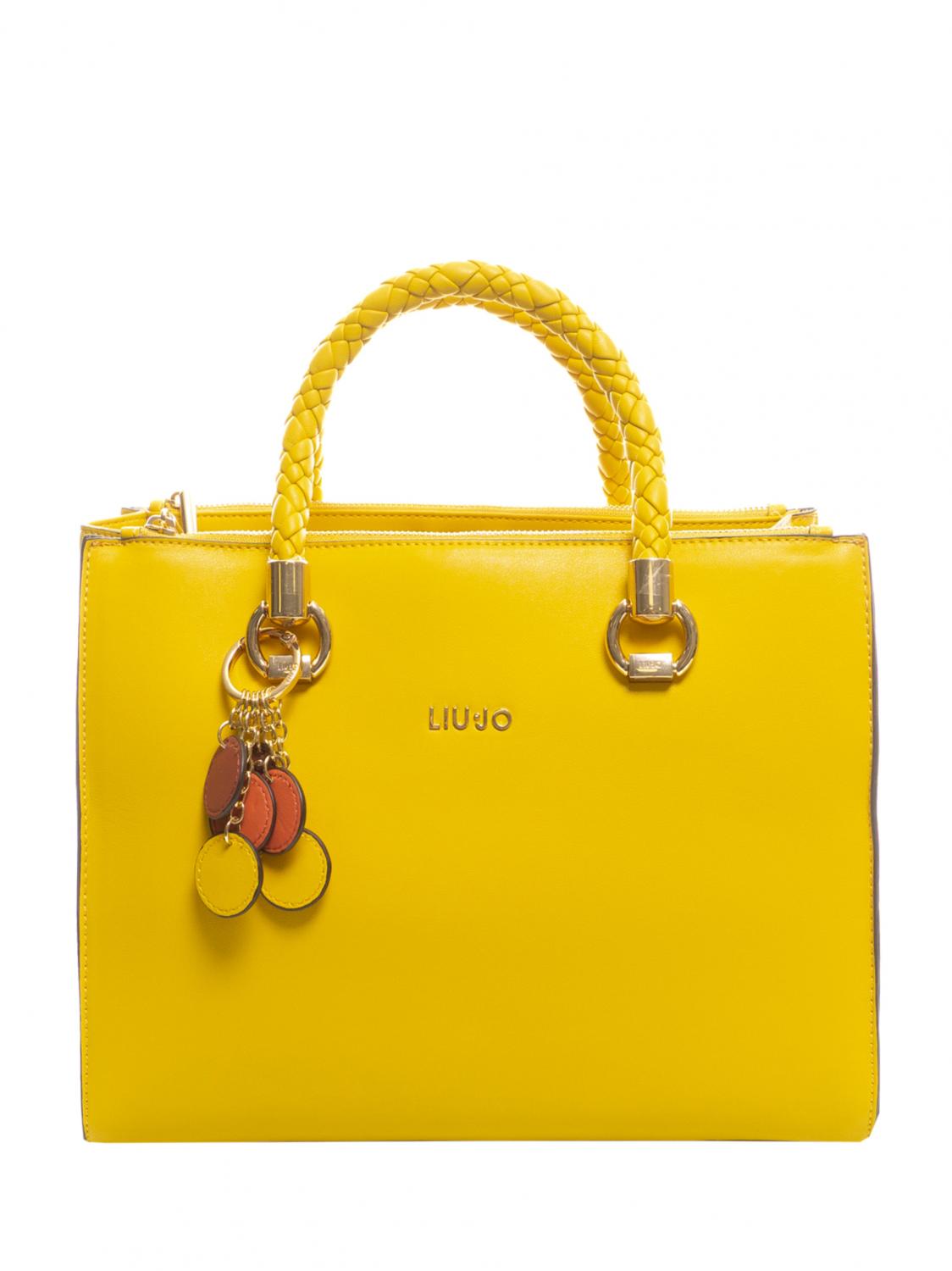 Liujo Manhattan L Bolso De Mano Con Bandolera Oro Oscuro