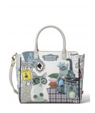 BRACCIALINI ALLROUND Bolso de mano con bandolera negro - Bolsos Mujer - 1