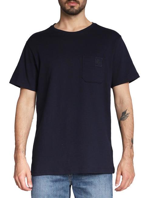 GUESS KIKI Camiseta algodón bolsillo smartblue - camiseta
