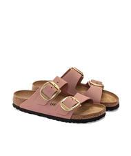 BIRKENSTOCK ARIZONA BIG BUCKLE Zapatilla de piel nobuk rosas viejas - Zapatos Mujer - 1