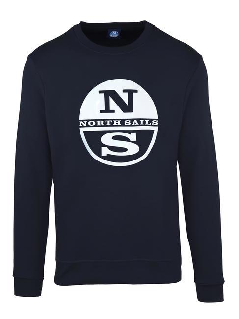 NORTH SAILS LOGO PRINT Sudadera con cuello redondo azul marino - Sudaderas
