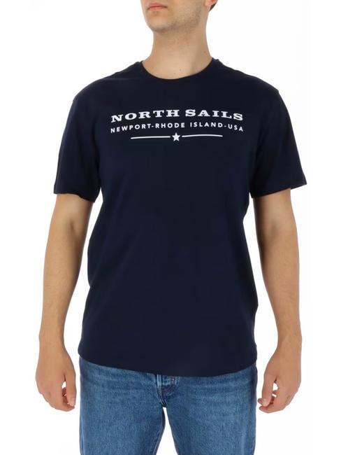 NORTH SAILS NEWPORT - RHODE ISLAND Camiseta de algodón azul marino - camiseta