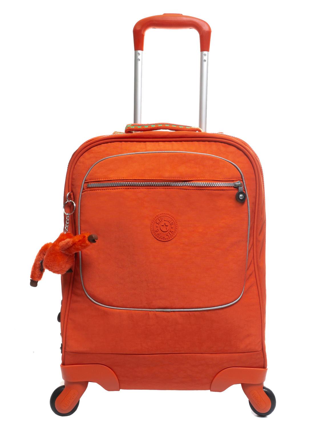 Kipling Licia Mochila Con Carro Combo De Naranja Azucarada ¡Compra A De