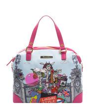 BRACCIALINI STICKERS Bolsa de maletero negro - Bolsos Mujer - 1