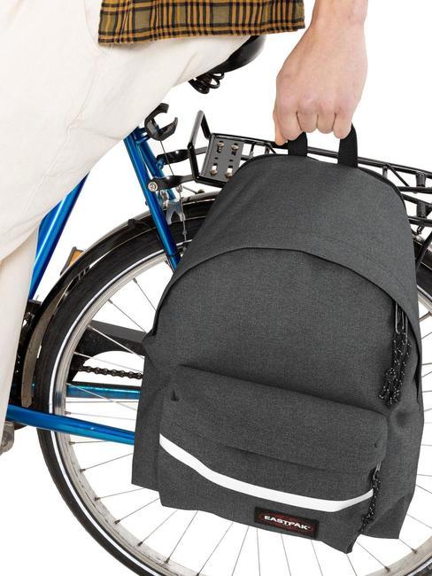 EASTPAK PADDED BIKE Mochila con ganchos para bicicletas BlackDenim - Mochilas para portátil