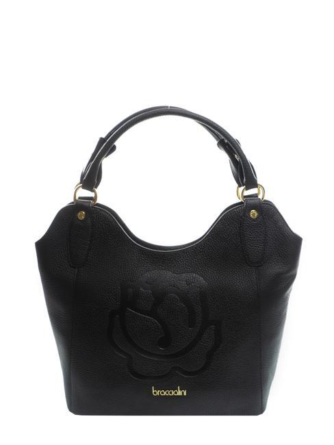 BRACCIALINI SCARLET Bolso pequeño de piel negro - Bolsos Mujer