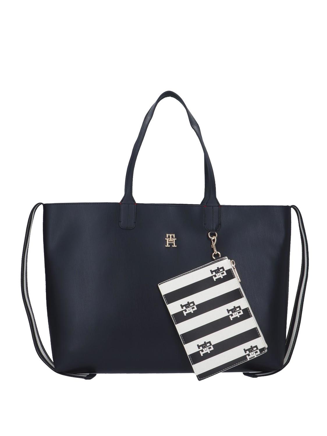 Tommy Hilfiger Iconic Bolsa De La Compra Con Embrague Espacio Azul