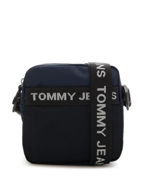 TOMMY HILFIGER TJ ESSENTIAL SQUARE bolso mini azul marino crepuscular - Bandoleras Hombre