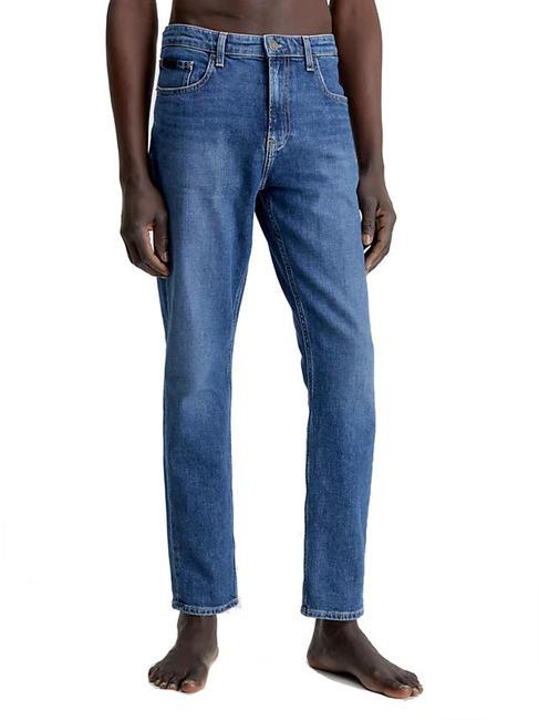 CALVIN KLEIN REGULAR CROPPED Vaqueros azul - Jeans