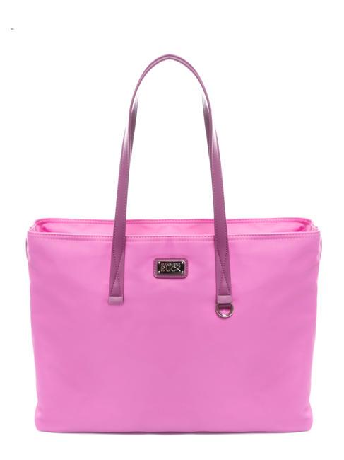 MANDARINA DUCK STYLE Bolso shopper de hombro burbuja rosa - Bolsos Mujer