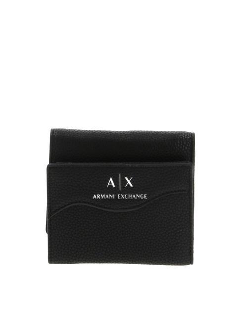 ARMANI EXCHANGE WAVE Cartera pequeña negro - Carteras Mujer