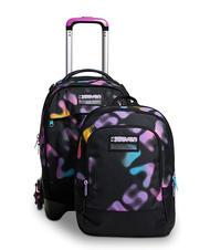 SEVEN MELT GIRL JACK Mochila trolley de 3 ruedas desmontable negro - Mochilas con ruedas - 1
