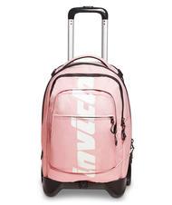 INVICTA LOGO NEW PLUG Mochila trolley de 2 ruedas desmontable malva p&aacute;lido - Mochilas con ruedas - 1
