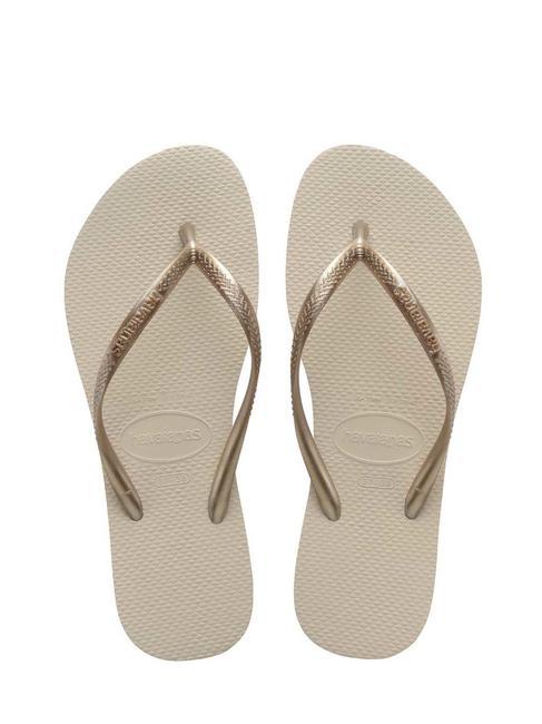 HAVAIANAS Chanclas SLIM beige - Zapatos Mujer