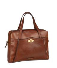 THE BRIDGE BARBARA Malet&iacute;n de piel con bandolera BROWN - Maletines de Trabajo - 1