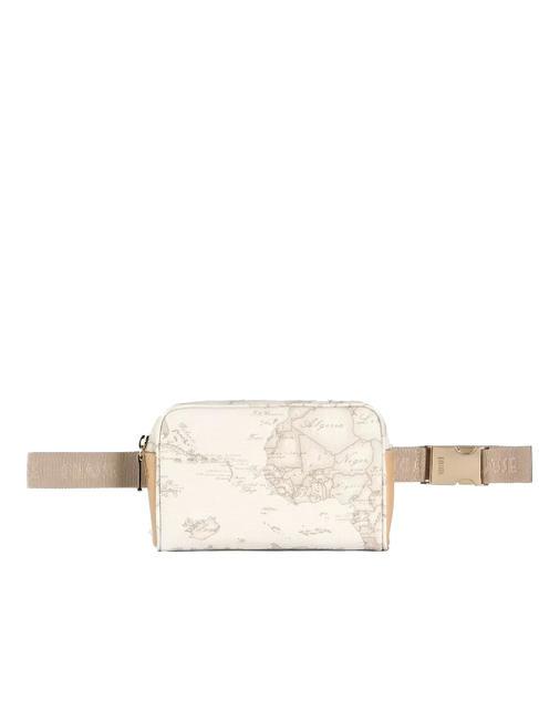 ALVIERO MARTINI PRIMA CLASSE GEO WHITE Riñonera con cinturón de cincha blanco - Bolsos Mujer