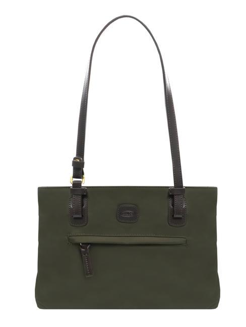 BRIC’S Bolsa de X Bandolera oliva / marrón oscuro - Bolsos Mujer