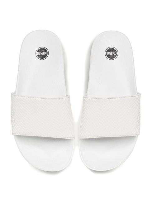 COLMAR SLIPPER PHYTON zapatillas de goma blanco168 - Zapatos Mujer