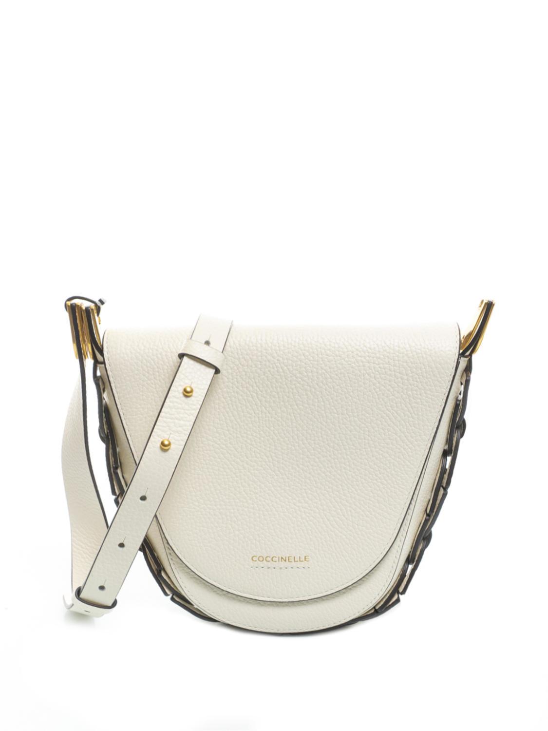 Coccinelle Josephine Bolso Bandolera Triangular Blanco Blanco