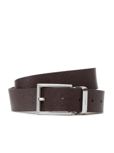 GUESS VEZZOLA Cinturón acortable y reversible beis / marrón - Cinturones