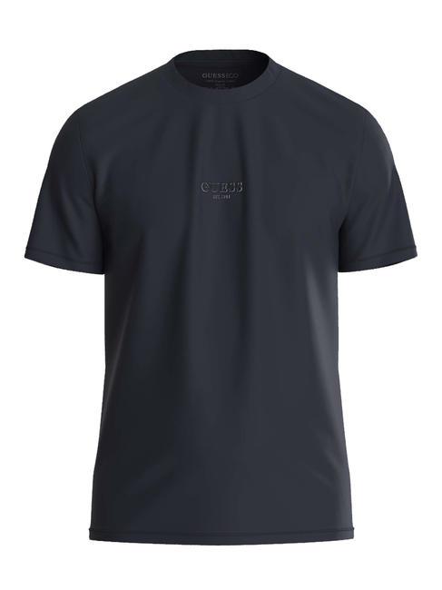 GUESS AIDY Camiseta escrita en el mismo color smartblue - camiseta