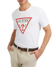 GUESS ORIGINAL camiseta con logotipo purwhite - camiseta - 1