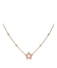 AMEN COCCOLE Collar de plata con estrella - Collares