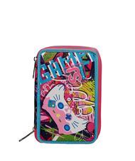 SJGANG COLOR Estuche con kit escolar completo flor de cactus - Estuches y Accesorios - 1