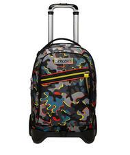 SEVEN JACK DYE ON Mochila con trolley desmontable naranja roja - Mochilas con ruedas - 1