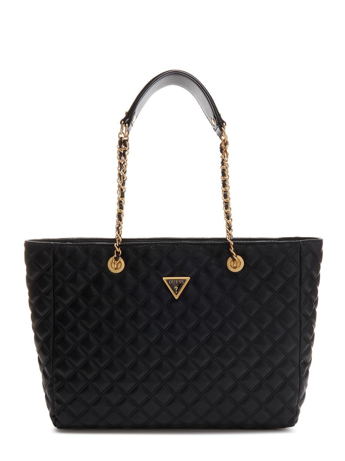 Guess Giully Bolso Shopper De Hombro Negro Compra A Precios De Outlet