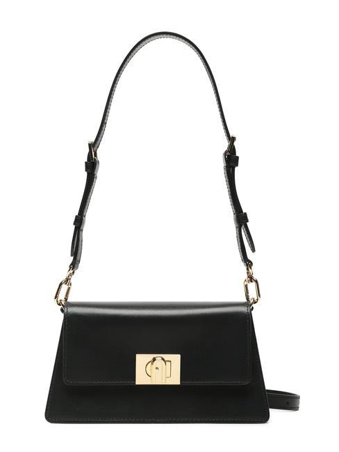 FURLA ZOE Bolso cuadro con cadena negro - Bolsos Mujer