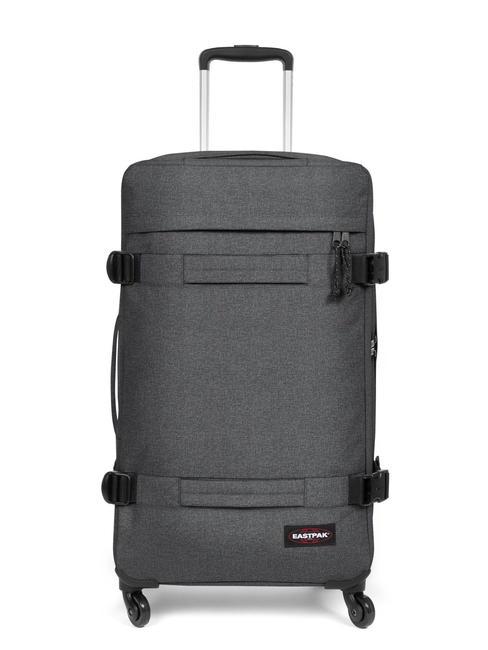 EASTPAK TRANSIT'R carro de tamaño mediano BlackDenim - Trolley Semirrígidos