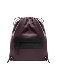 TRUSSARDI ZENITH Bolsa de nylon con bolsillo marrore-negro - Mochilas Escuela & Tiempo Libre - 1