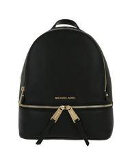 MICHAEL KORS RHEA Mochila de cuero negro - Bolsos Mujer - 1