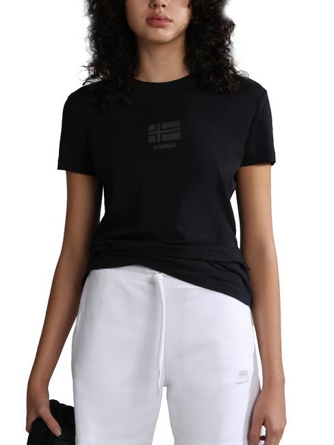 NAPAPIJRI S-IBARRA Camiseta de algodón negro 041 - camiseta