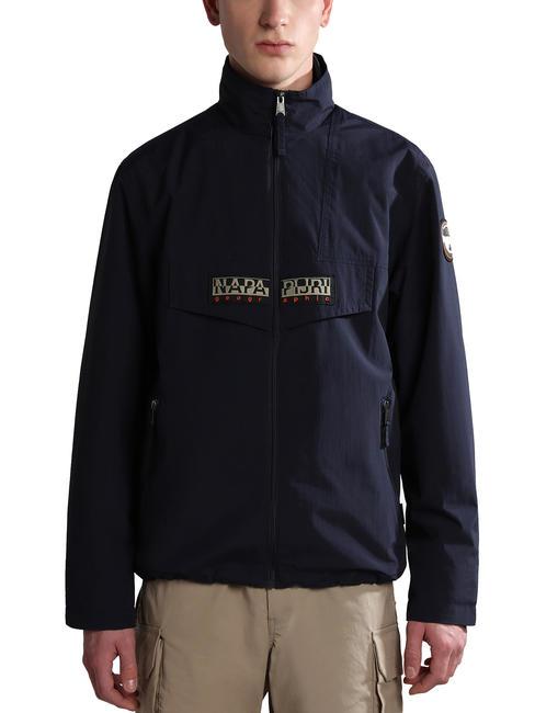 NAPAPIJRI RAINFOREST OPEN  SUMMER Cortavientos blu marine - Chaquetas de hombre