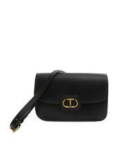TWINSET OVAL T Bolso bandolera con solapa - Bolsos Mujer