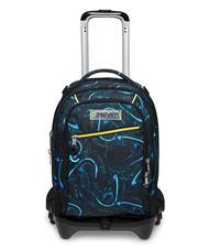 SEVEN LED BALLOON JACK Mochila trolley desmontable, 3 ruedas campanilla turquesa - Mochilas con ruedas - 1