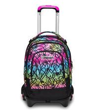 SEVEN COLOUR EXPRESSION JACK Mochila trolley desmontable, mochila doble RODAMINA ROJA - Mochilas con ruedas - 1