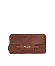 THE BRIDGE LUCREZIA Cartera de piel con cremallera BROWN - Carteras Mujer - 1