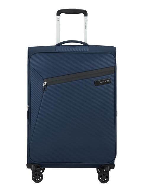 SAMSONITE LITEBEAM Trolley extensible mediano midnightblue - Trolley Semirrígidos