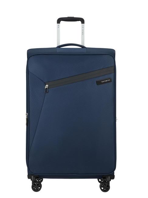 SAMSONITE LITEBEAM Carro extensible grande midnightblue - Trolley Semirrígidos