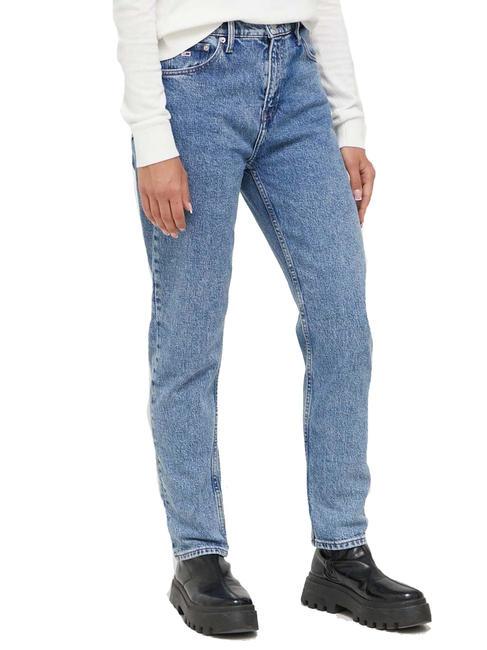 TOMMY HILFIGER TJ IZZIE HR SL ANK Jeans ajustados de tiro alto mezclilla ligera - Jeans