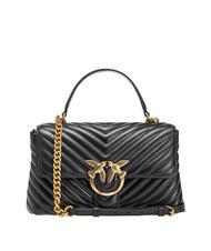 PINKO CLASSIC LADY LOVE BAG bolsa de chevrón - Bolsos Mujer