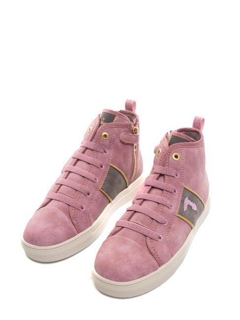 TRUSSARDI PADDY MID KIDS Zapatillas botín rosa - Zapatos de bebé