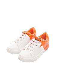 TRUSSARDI DEREK Zapatillas de ni&ntilde;o blanco/naranja - Zapatos de beb&eacute; - 1
