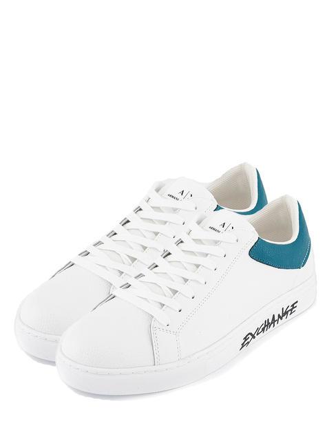 ARMANI EXCHANGE Sneaker pelle Zapatillas blanco optico+lago - Zapatos Mujer