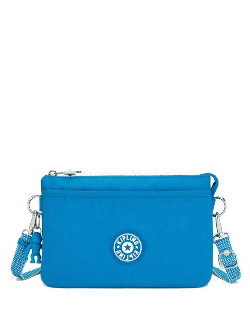 KIPLING RIRI S Bolso mini plano azul ansioso - Bolsos Mujer